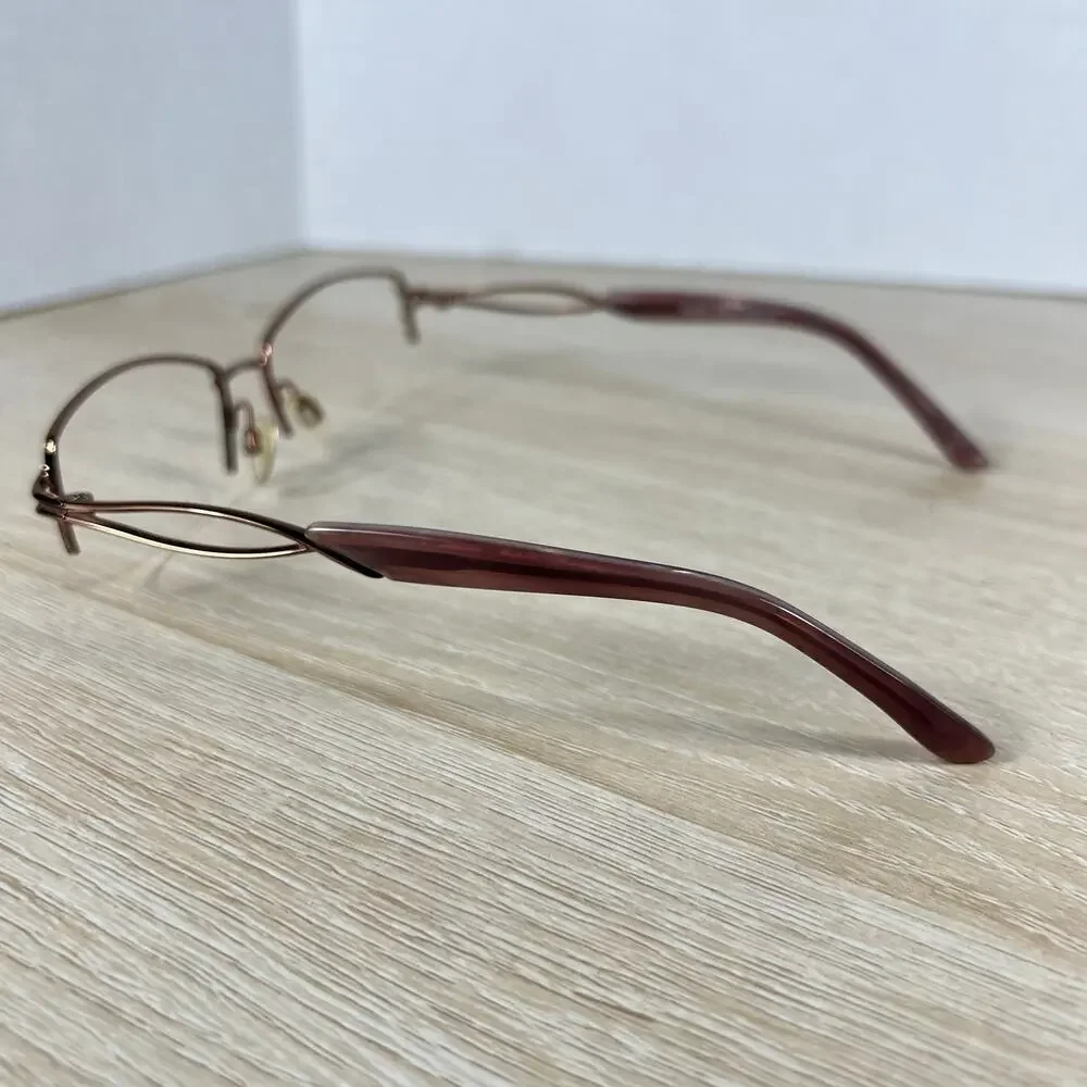 Sophia Loren M210 Zyloware Eyeglasses Frames Only Plum Burgundy 52-17-135